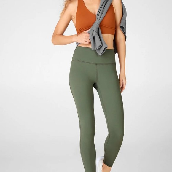 Fabletics All Day Every Day Bra Size Small Teak - Picture 2 of 5